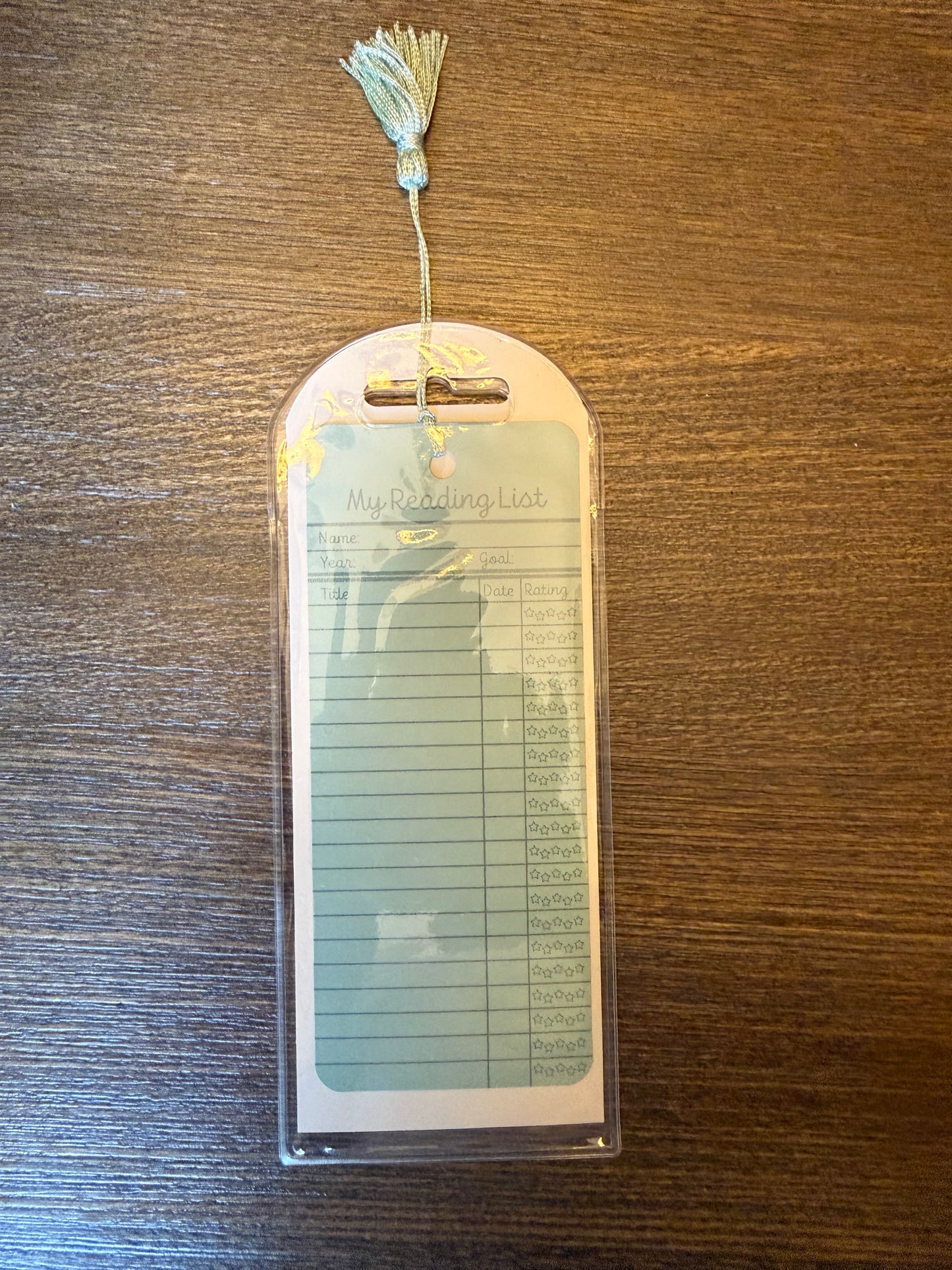 My Reading List-bookmarks